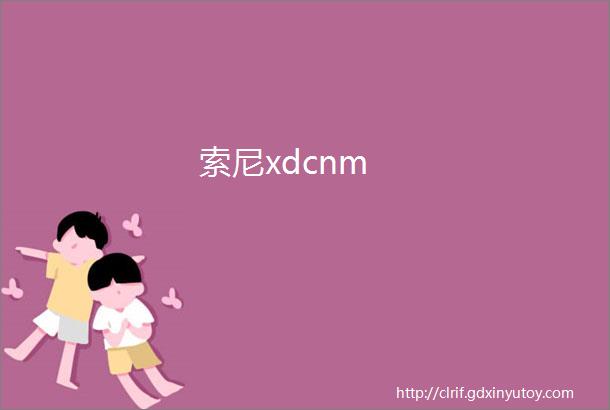 索尼xdcnm